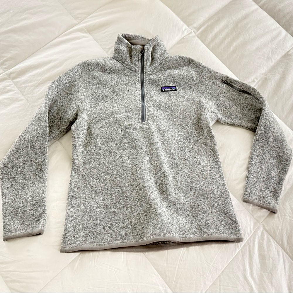WMS Patagonia Better Sweater 1/4 Zip Pullover-SML